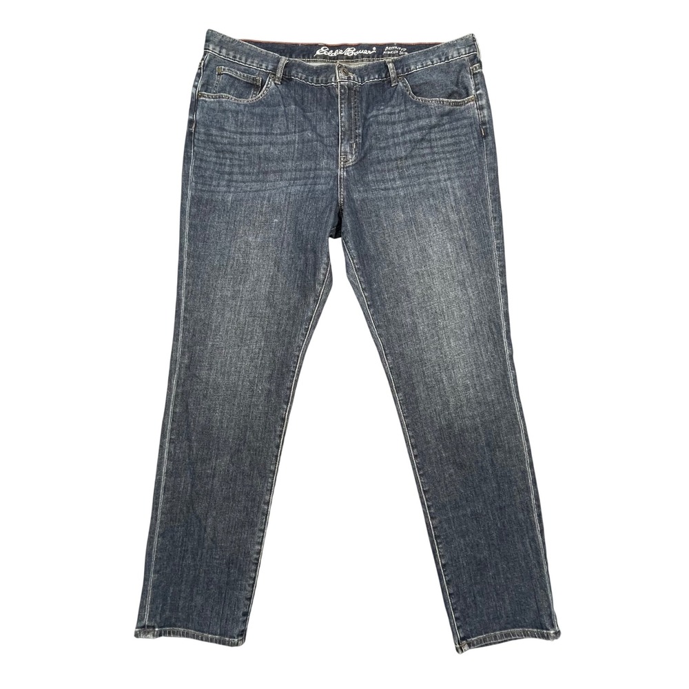 Eddie Bauer Blue Boyfriend Midrise Slim Jeans Women 16